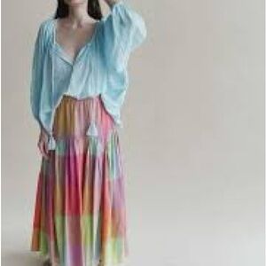 Colorful Women's Maxi Skirt